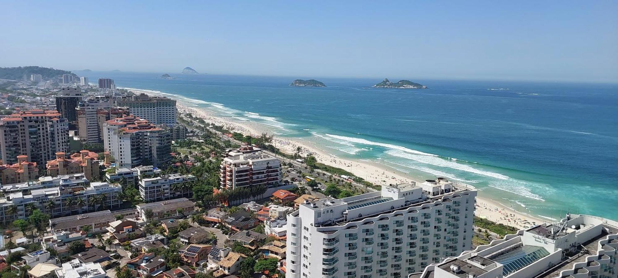 Barra Da Tijuca - Rio De Janeiro - Beira-Mar - Barramares Flat Apartment Ngoại thất bức ảnh